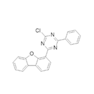 2-chloro-4-(dibenzo[b,d]furan-4-yl)-6-phenyl-1,3,5-triazine-1472729-25-1